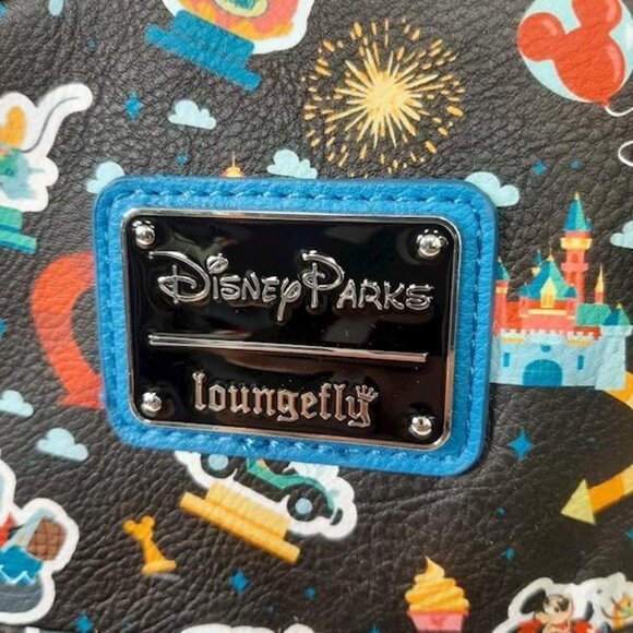 NWT Loungefly x Disney Parks Mickey and Friends Play in the Park Mini Backpack main image 4